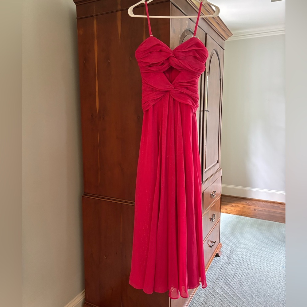 Likely Clea Gown in Raspberry - Picture 2 of 5